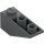 LEGO Dark Stone Gray Slope 1 x 3 (25°) Inverted (4287)