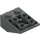 LEGO Dark Stone Gray Slope 2 x 3 (25°) Inverted with Connections between Studs (2752 / 3747)