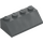 LEGO Dark Stone Gray Slope 2 x 4 (45°) with Rough Surface (3037)