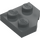 LEGO Dark Stone Gray Wedge Plate 2 x 2 Cut Corner (26601)