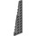 LEGO Dark Stone Gray Wedge Plate 3 x 12 Wing Left (47397)