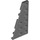 LEGO Dark Stone Gray Wedge Plate 3 x 6 Wing Left (54384)