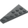 LEGO Dark Stone Gray Wedge Plate 3 x 6 Wing Right (54383)