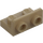 LEGO Dark Tan Bracket 1 x 2 with 1 x 2 Up (99780)