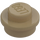 LEGO Dark Tan Plate 1 x 1 Round (6141 / 30057)