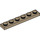 LEGO Dark Tan Plate 1 x 6 (3666)