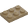 LEGO Dark Tan Plate 2 x 3 (3021)