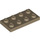 LEGO Dark Tan Plate 2 x 4 (3020)