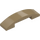 LEGO Dark Tan Slope 1 x 4 Curved Double (93273)