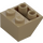 LEGO Dark Tan Slope 2 x 2 (45°) Inverted with Flat Spacer Underneath (3660)