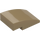 LEGO Dark Tan Slope 2 x 3 Curved (24309)