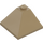 LEGO Dark Tan Slope 3 x 3 (25°) Corner (3675)