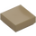 LEGO Dark Tan Tile 1 x 1 with Groove (3070 / 30039)