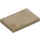 LEGO Dark Tan Tile 2 x 3 (26603)