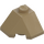 LEGO Dark Tan Wedge 2 x 2 (45°) Corner (13548)