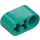 LEGO Dark Turquoise Beam 2 with Axle Hole and Pin Hole (40147 / 74695)