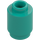 LEGO Dark Turquoise Brick 1 x 1 Round with Open Stud (3062 / 35390)