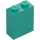 LEGO Dark Turquoise Brick 1 x 2 x 2 with Inside Stud Holder (3245)