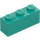 LEGO Dark Turquoise Brick 1 x 3 (3622 / 45505)