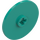 LEGO Dark Turquoise Disk 3 x 3 (2723 / 52901)