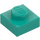 LEGO Dark Turquoise Plate 1 x 1 (3024 / 30008)