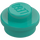 LEGO Dark Turquoise Plate 1 x 1 Round (6141 / 30057)