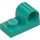 LEGO Dark Turquoise Plate 1 x 2 with Pin Hole (11458)