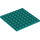 LEGO Dark Turquoise Plate 8 x 8 (41539 / 42534)