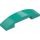 LEGO Dark Turquoise Slope 1 x 4 Curved Double (93273)