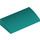 LEGO Dark Turquoise Slope 2 x 4 Curved with Bottom Tubes (88930)