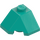 LEGO Dark Turquoise Wedge 2 x 2 (45°) Corner (13548)