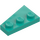 LEGO Dark Turquoise Wedge Plate 2 x 3 Wing Right  (43722)