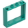 LEGO Dark Turquoise Window Frame 1 x 4 x 3 (60594)