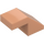 LEGO Flesh Slope 1 x 2 (45°) (28192)