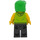 LEGO Food Delivery Cyclist Minifigure