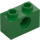 LEGO Green Brick 1 x 2 with Hole (3700)