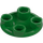 LEGO Green Plate 2 x 2 Round with Rounded Bottom (2654 / 28558)