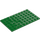 LEGO Green Plate 6 x 10 (3033)