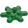 LEGO Green Plate Round 2 x 2 with 6 Gear Teeth (35442)