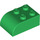 LEGO Green Slope Brick 2 x 3 with Curved Top (6215)