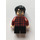 LEGO Harry Potter with Dark Red Plaid Shirt and Black Legs Minifigure