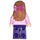 LEGO Lavender Brown with Bright Pink Top Minifigure