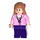 LEGO Lavender Brown with Bright Pink Top Minifigure