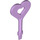 LEGO Lavender Key with 3.2 Shaft (69871)