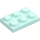 LEGO Light Aqua Plate 2 x 3 (3021)