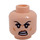 LEGO Light Flesh Female Head (Recessed Solid Stud) (3626 / 32598)