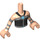 LEGO Light Flesh Lashina Friends Torso (92456)