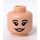 LEGO Light Flesh Tina Goldstein Minifigure Head (Recessed Solid Stud) (3626 / 28270)