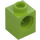 LEGO Lime Brick 1 x 1 with Hole (6541)