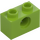 LEGO Lime Brick 1 x 2 with Hole (3700)